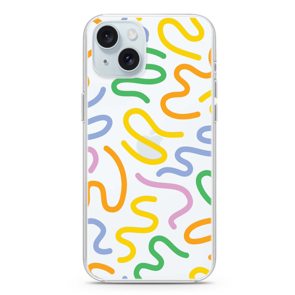 Abstract Doodles iPhone Ultra Clear Case
