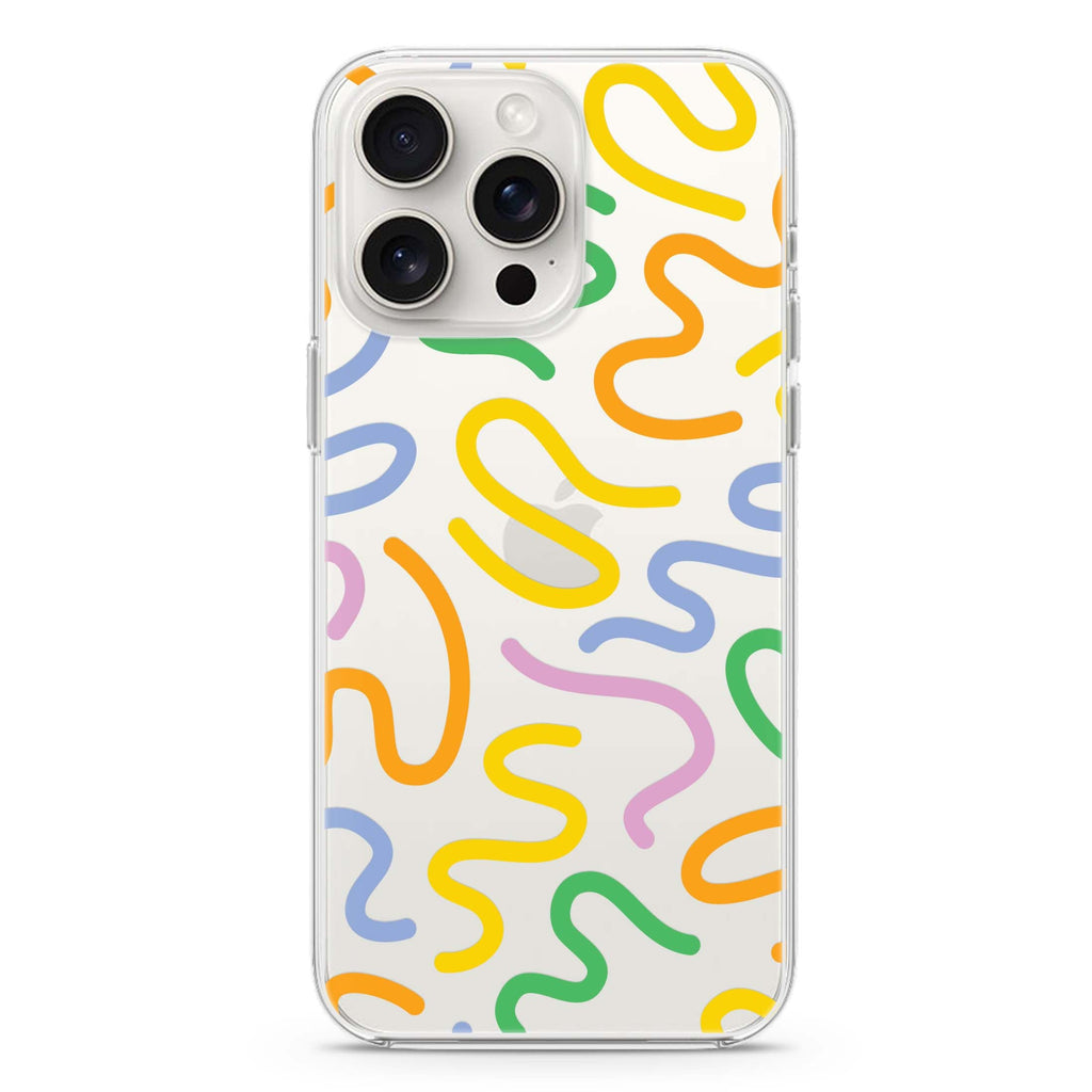 Abstract Doodles iPhone Ultra Clear Case