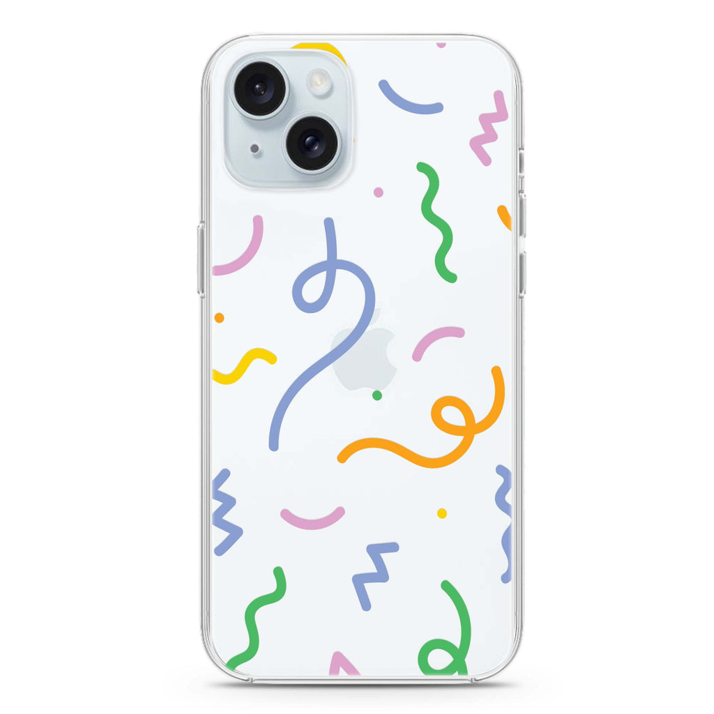 Abstract Doodles iPhone Ultra Clear Case