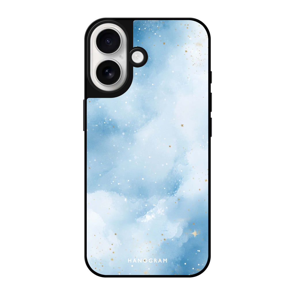 Reflective iPhone 16 Mirror Case –Starlight Wash Design