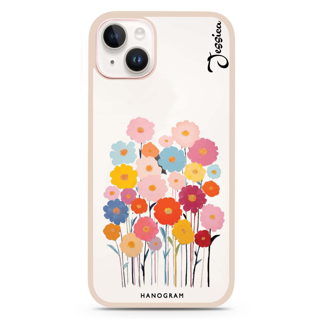 Garden Blooms iPhone 15 Impact Guard Bumper Case