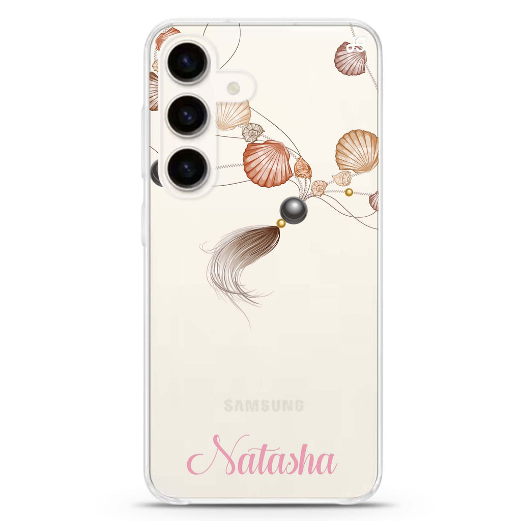 Connection of Sea Samsung Galaxy Ultra Clear Case
