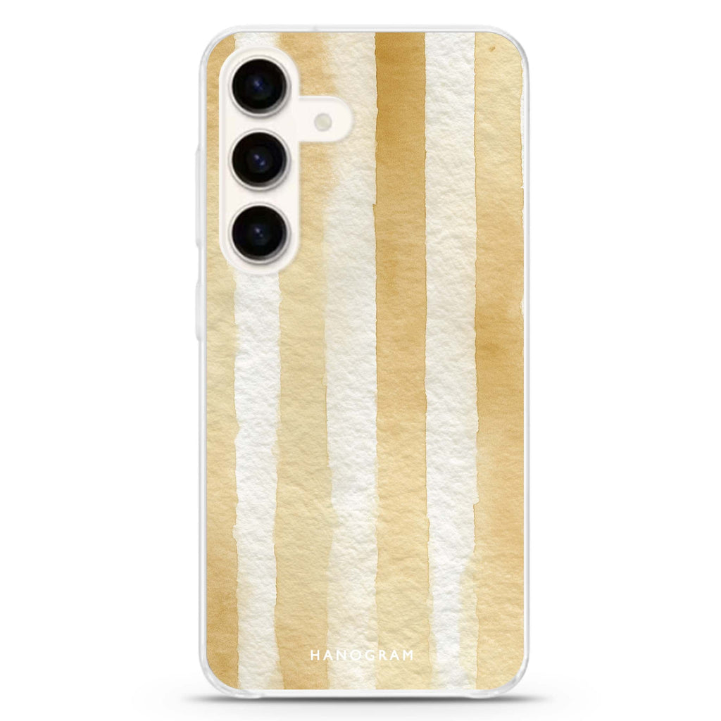 Sandscript Stripes Samsung Galaxy Ultra Clear Case