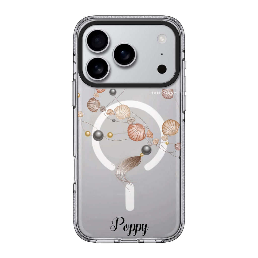 Connection of Sea personalized name nature summer iPhone 17 Pro Max ultra clear case
