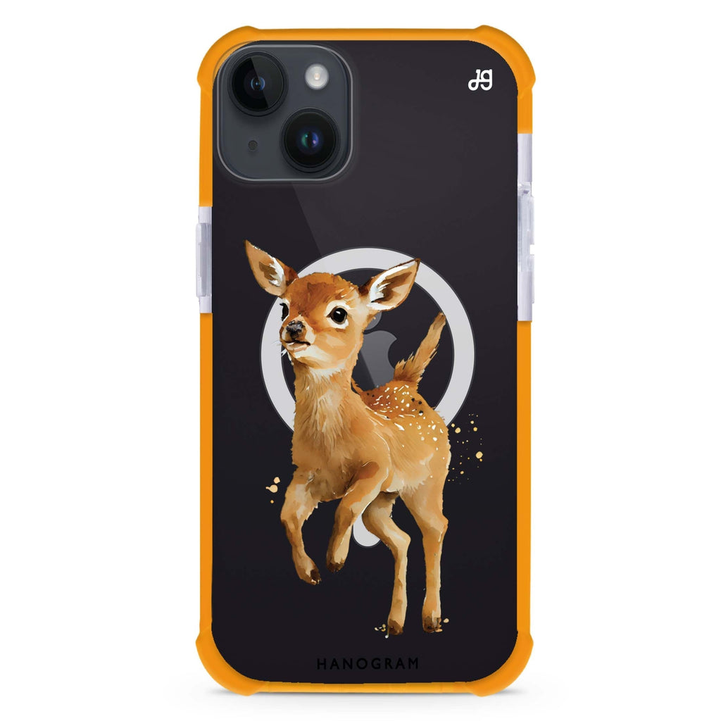 A Deer iPhone 15 Plus MagSafe Compatible Ultra Shockproof Case