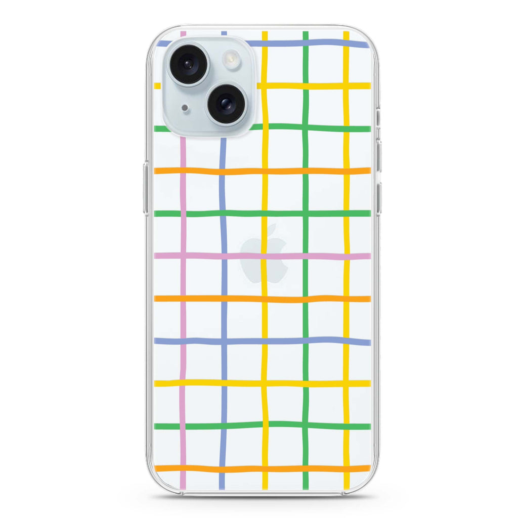 Abstract Doodles Pattern iPhone Ultra Clear Case