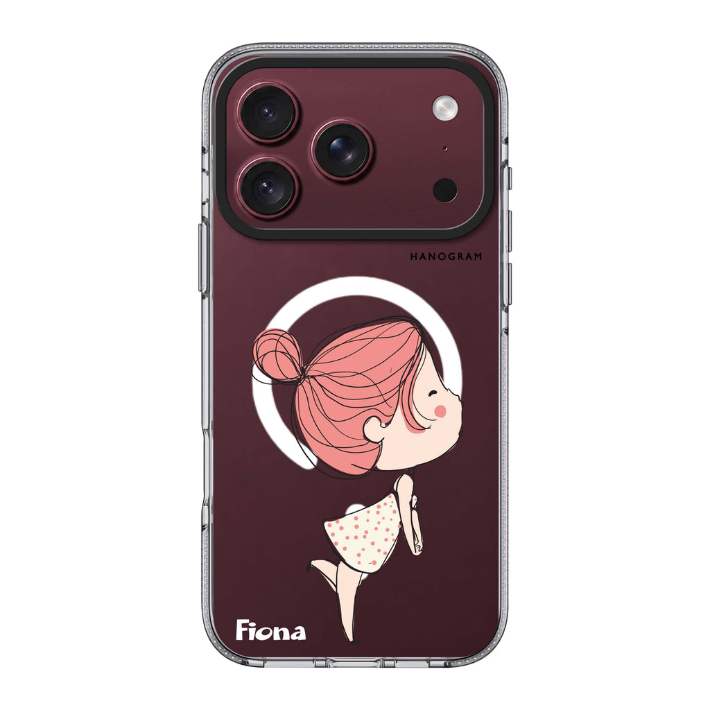 Cute girl kissing Ultra Clear Case