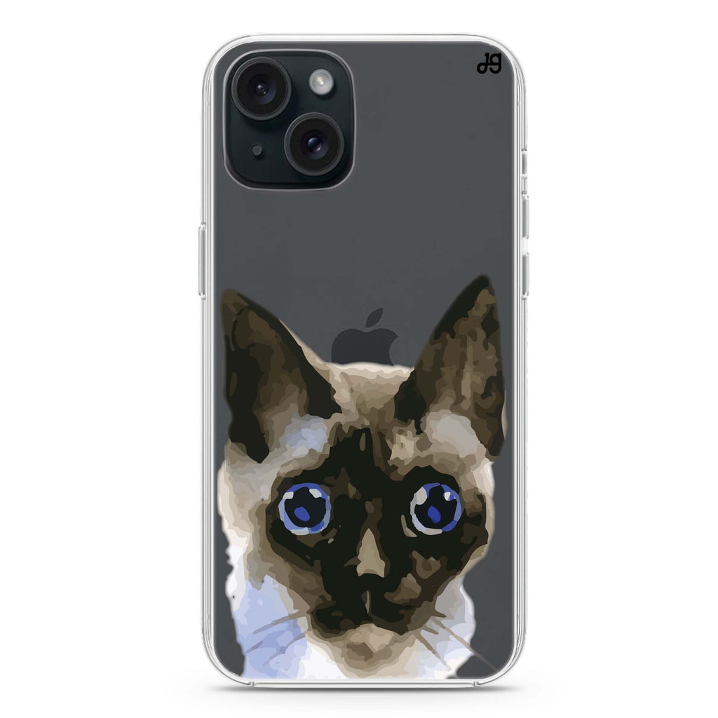 Watercolour Cat iPhone Ultra Clear Case