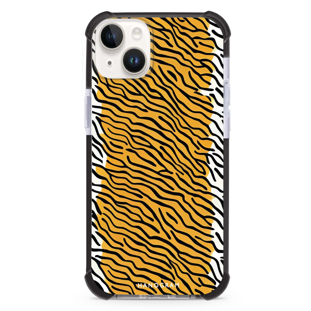 Leopard print iPhone 15 Plus MagSafe Compatible Ultra Shockproof Case