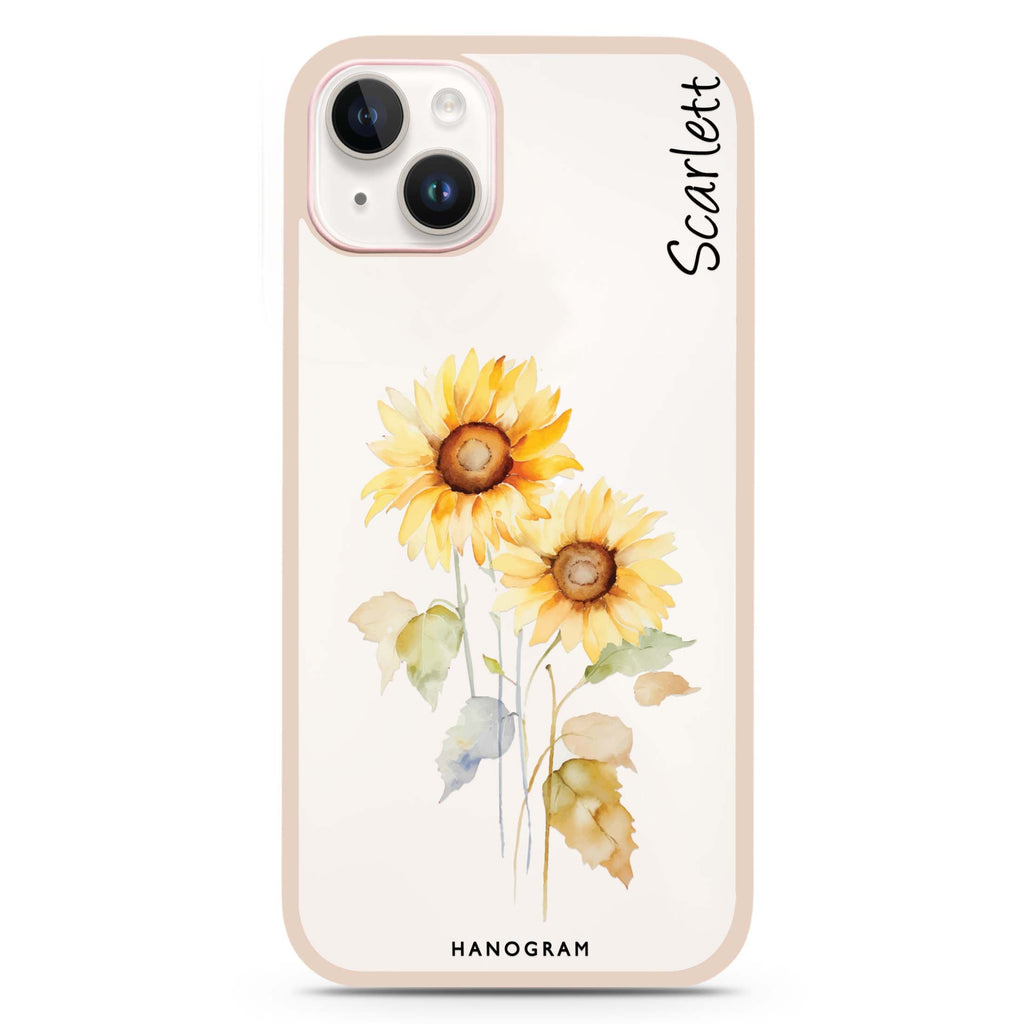 Sunny Blooms iPhone 15 Impact Guard Bumper Case