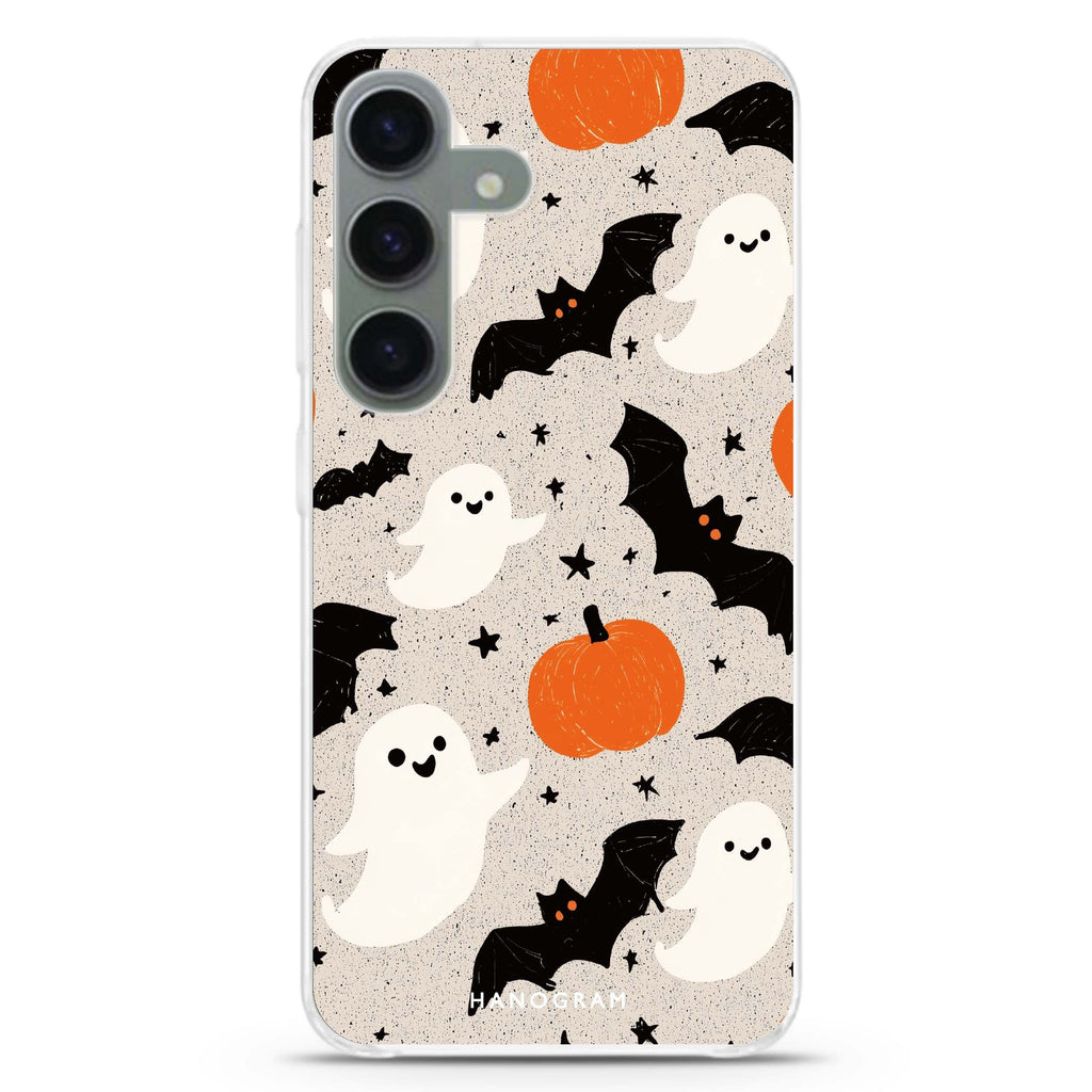 Pumpkin Patch Phantom Samsung Galaxy Ultra Clear Case
