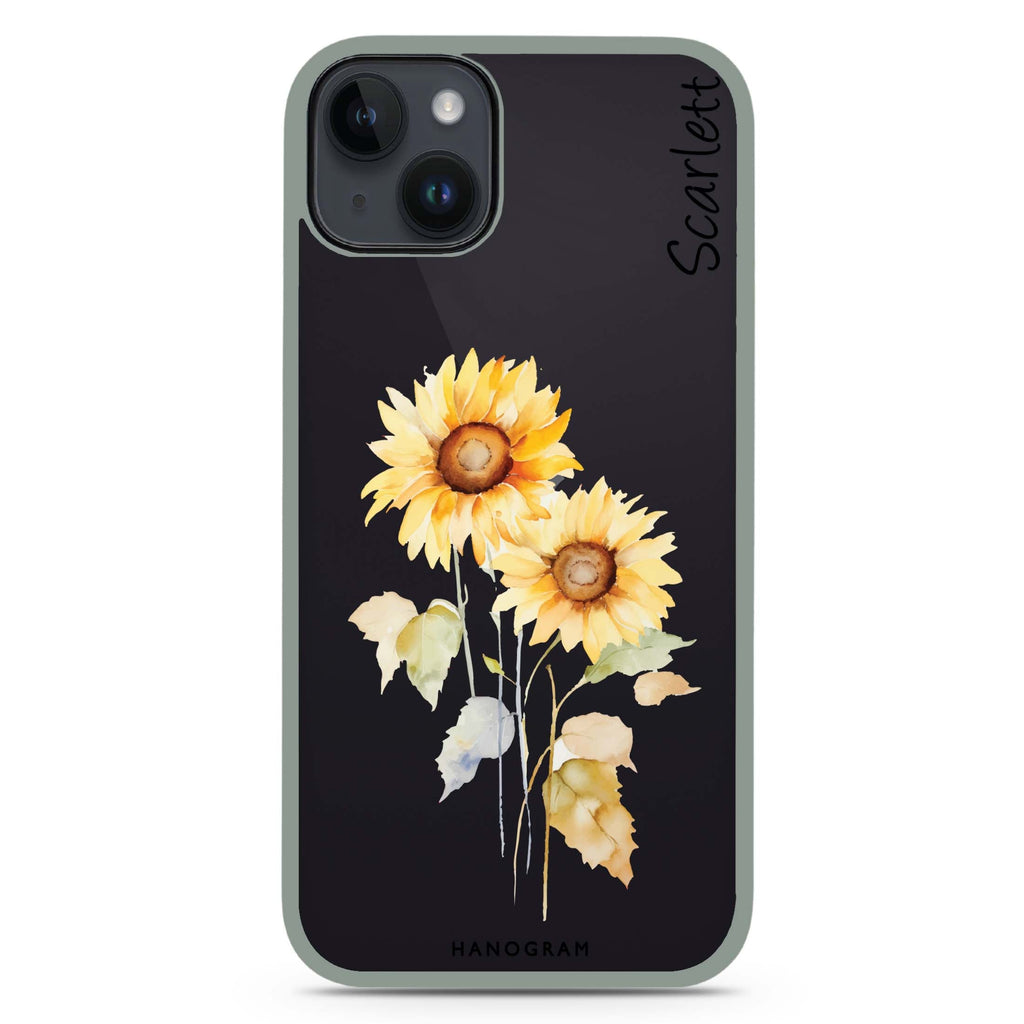 Sunny Blooms iPhone 15 Plus Impact Guard Bumper Case