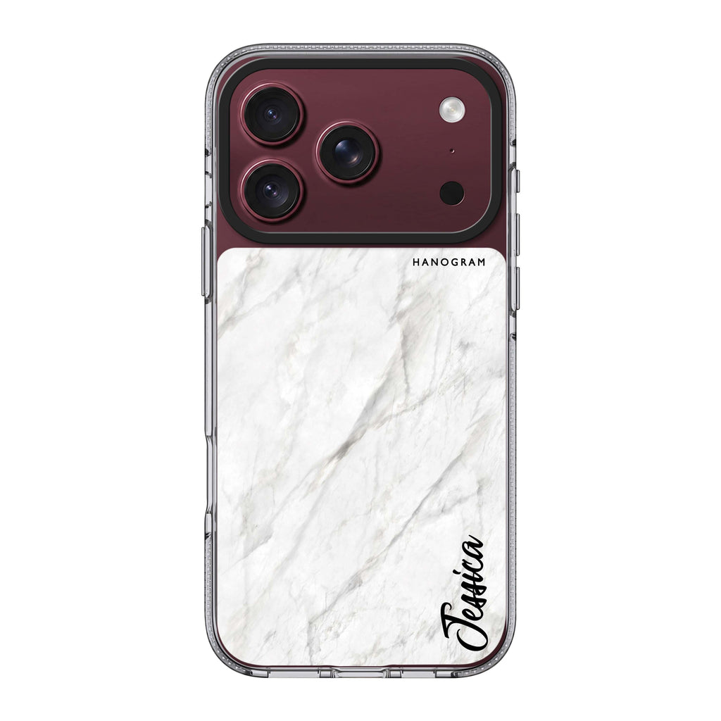 White Marble – Deep Love Ultra Clear Case