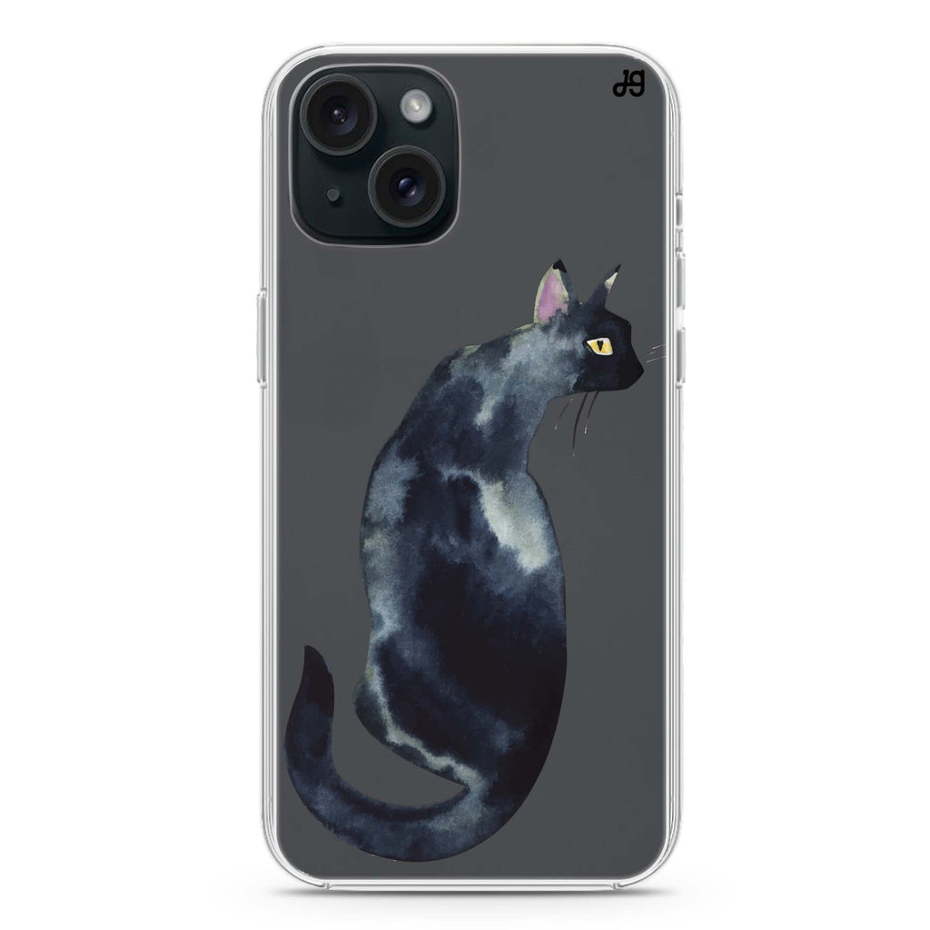 Watercolour Cat iPhone Ultra Clear Case