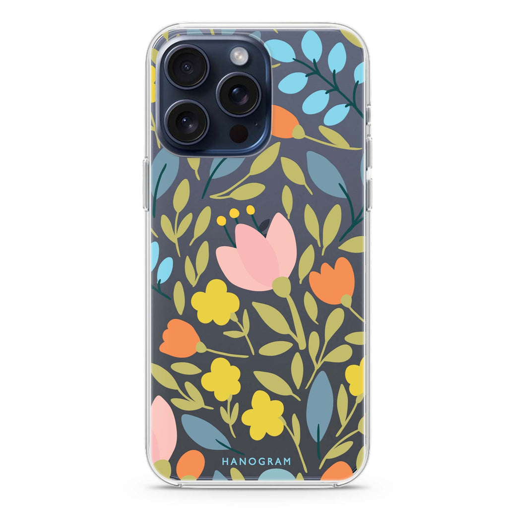Floral iPhone Ultra Clear Case