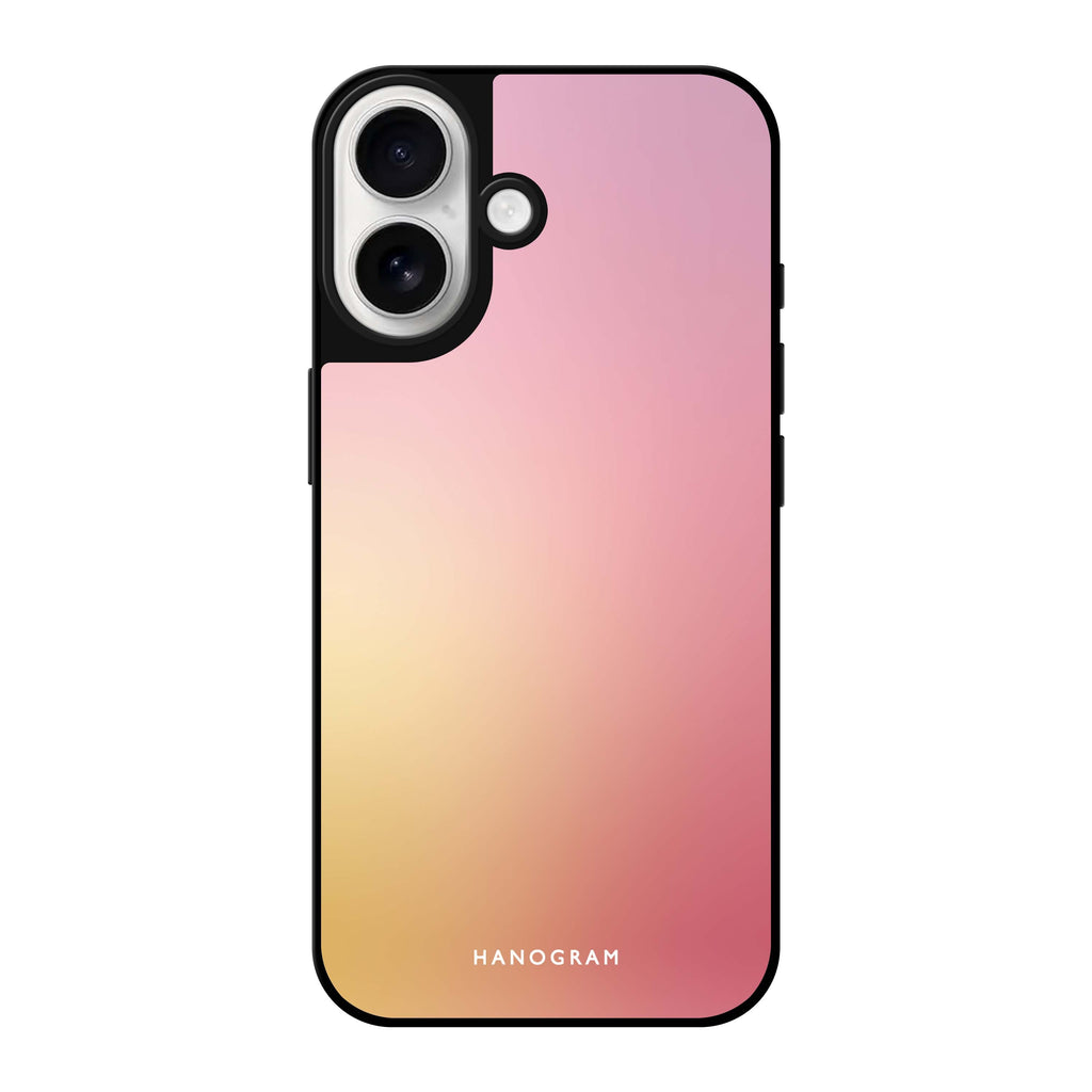 Reflective iPhone 16 Mirror Case –Sunpetal Glow Design