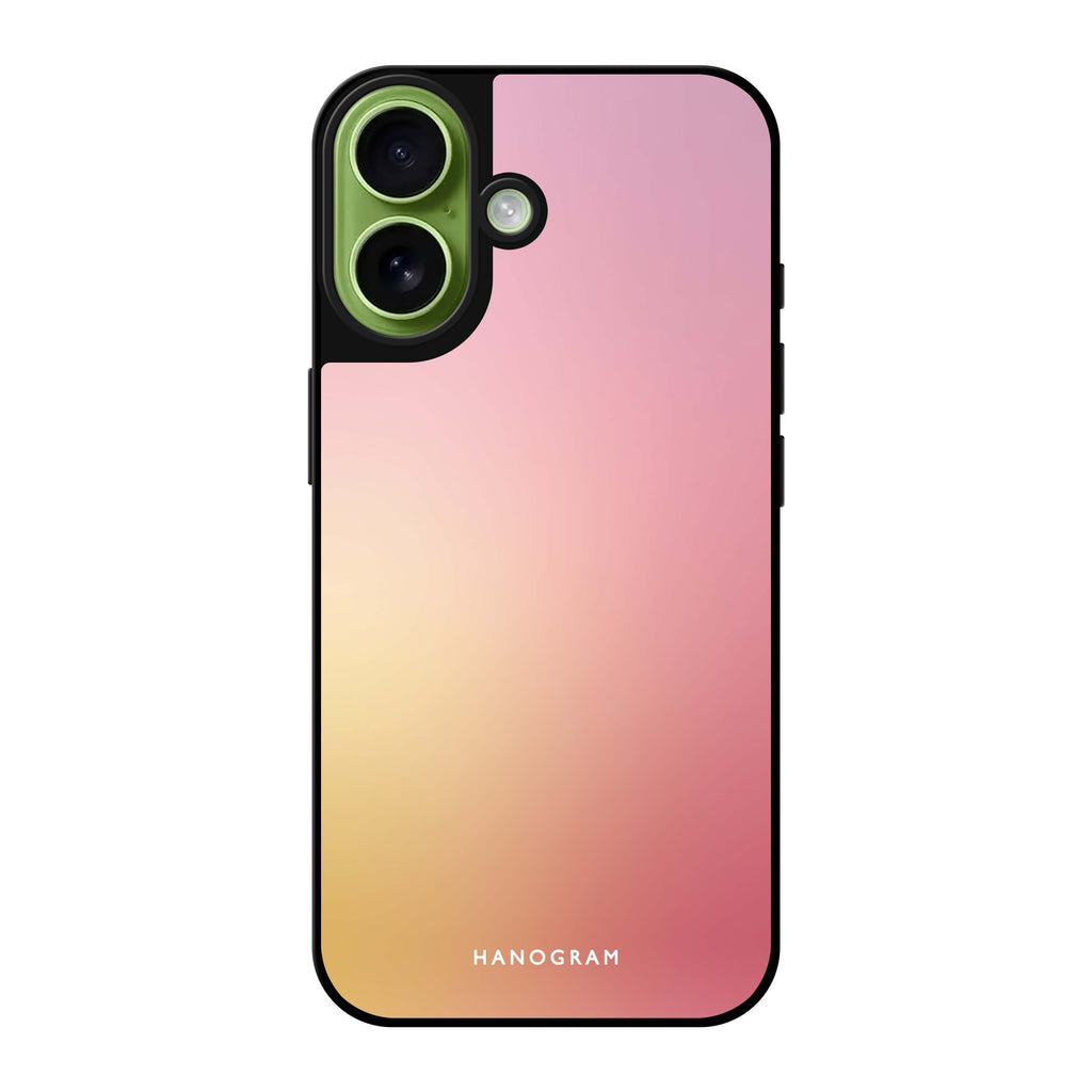 Reflective iPhone 16 Mirror Case –Sunpetal Glow Design