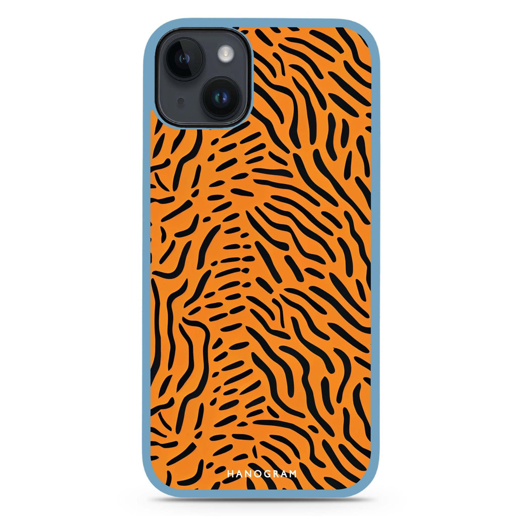 Leopard print iPhone 15 Plus Impact Guard Bumper Case