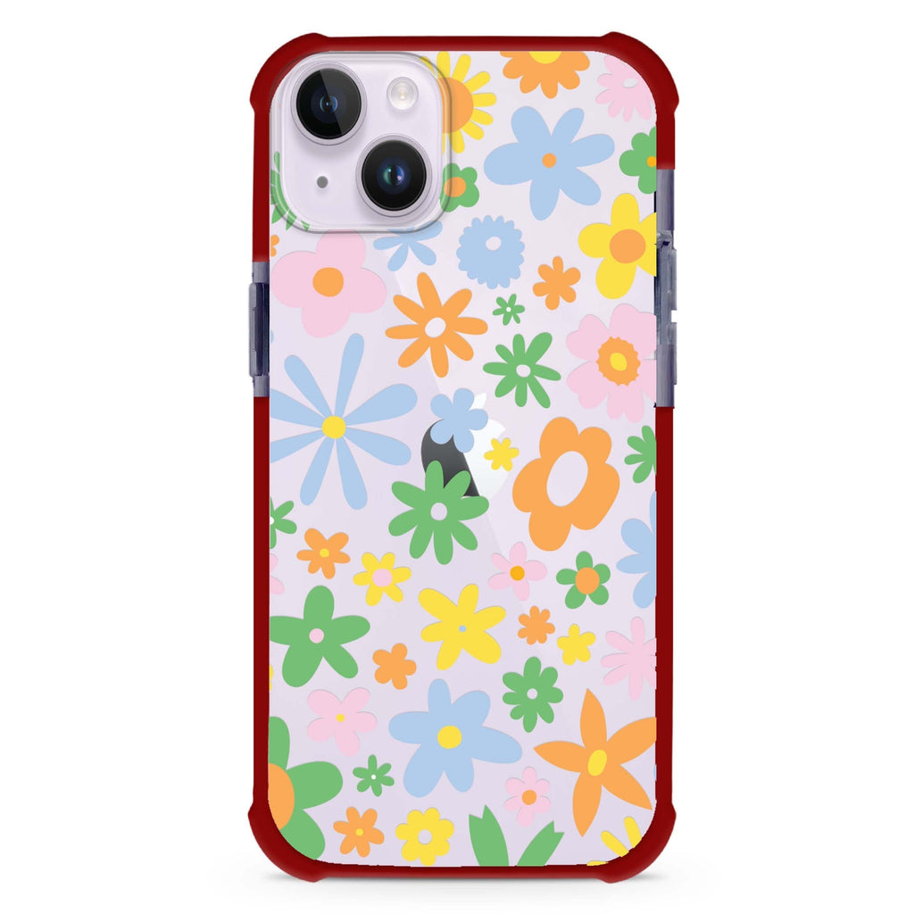 Flowers iPhone 15 Plus Ultra Shockproof Case
