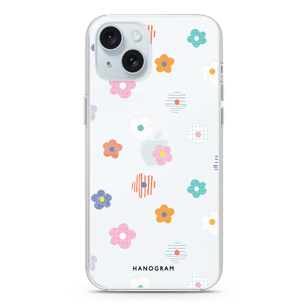 Floral Pattern iPhone Ultra Clear Case