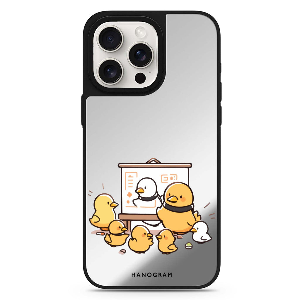 Duck Professor MagSafe compatible mirror case for iPhone 16/15/14 Pro Max and Pro, main view