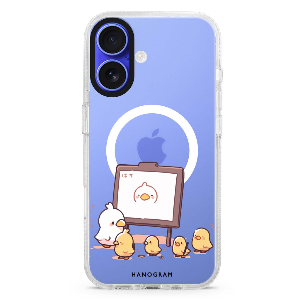 Quack Command MagSafe Compatible iPhone 16 Ultra Clear Case - Personalized and Stylish Protection