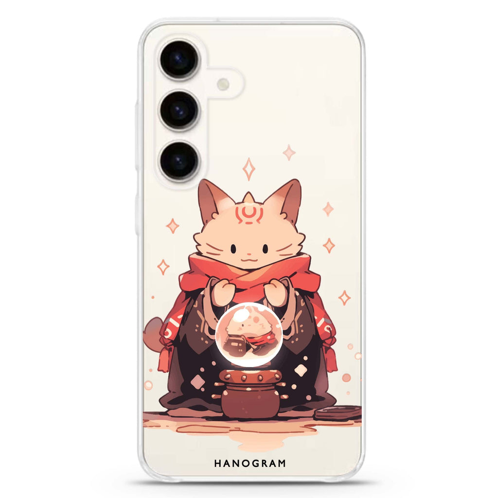Mystic Feline Samsung Galaxy Ultra Clear Case
