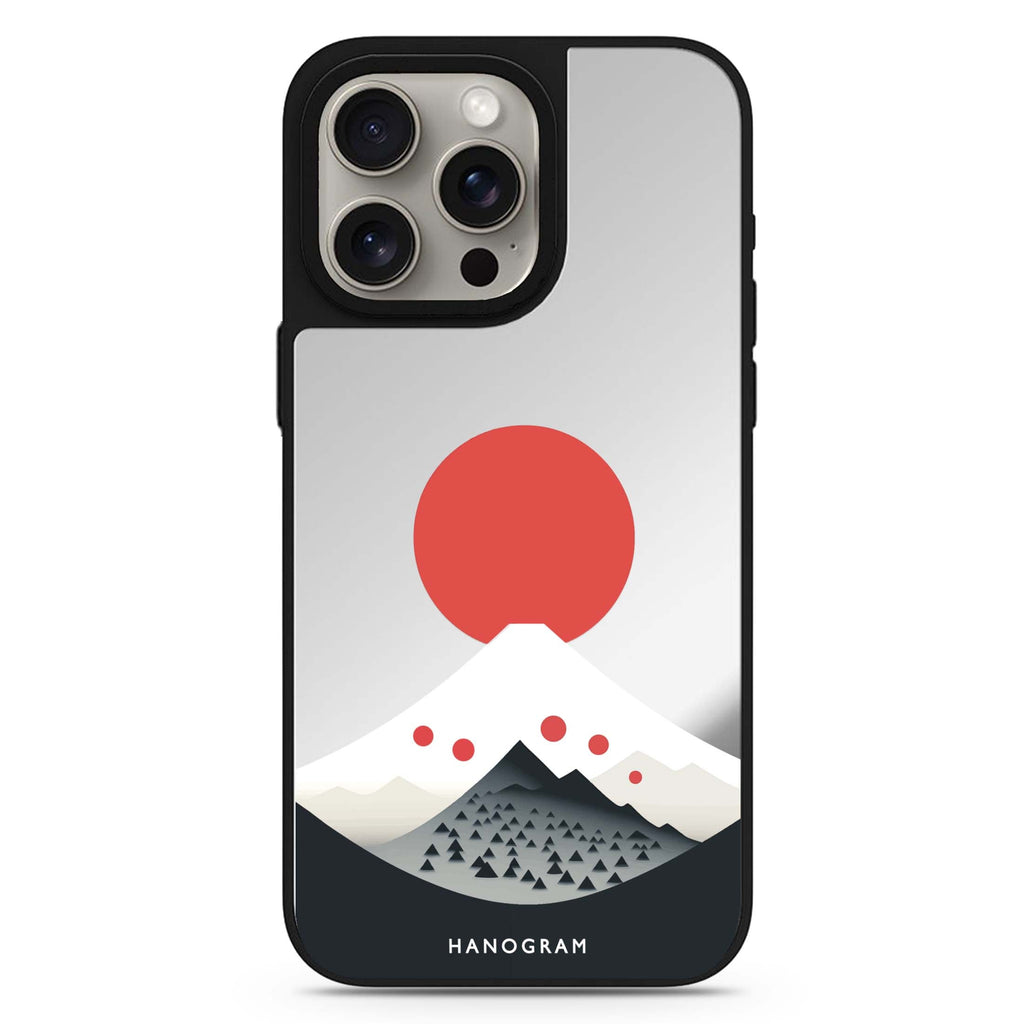 Fuji Majesty MagSafe compatible mirror case for iPhone 16/15/14 Pro Max and Pro, main view