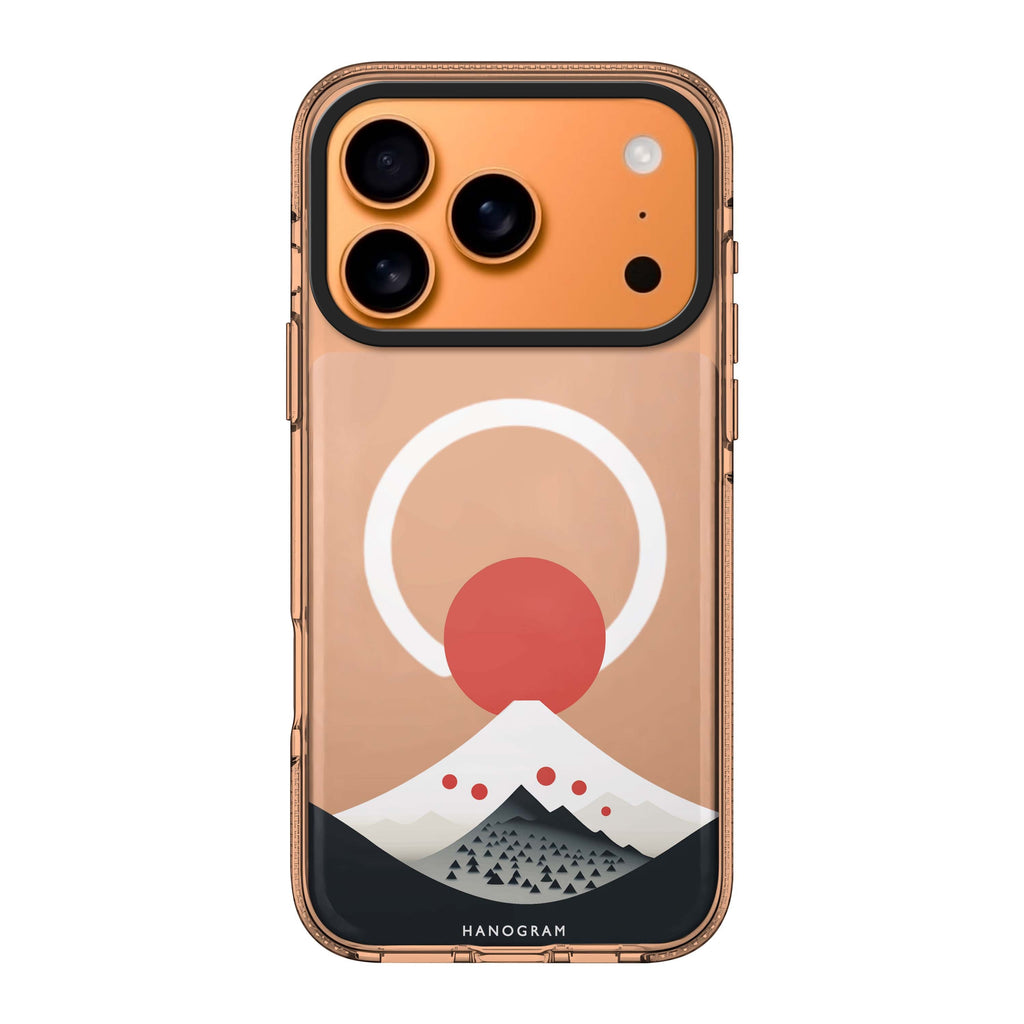 Fuji Majesty travel iPhone 17 Pro Max ultra clear case