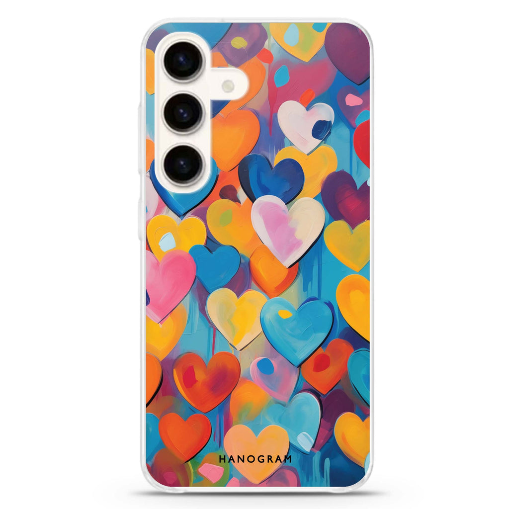 Heartflow Elegance Samsung Galaxy Ultra Clear Case