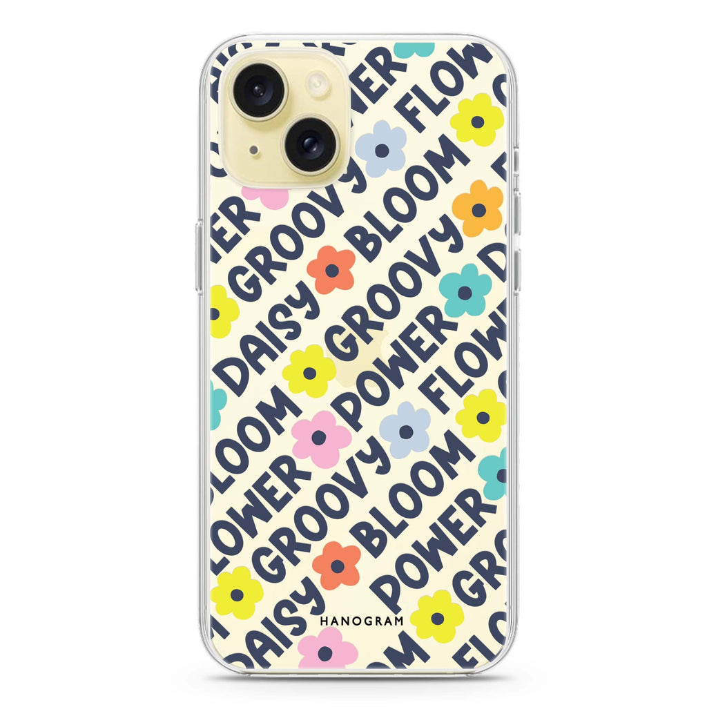 Groovy Flower iPhone Ultra Clear Case