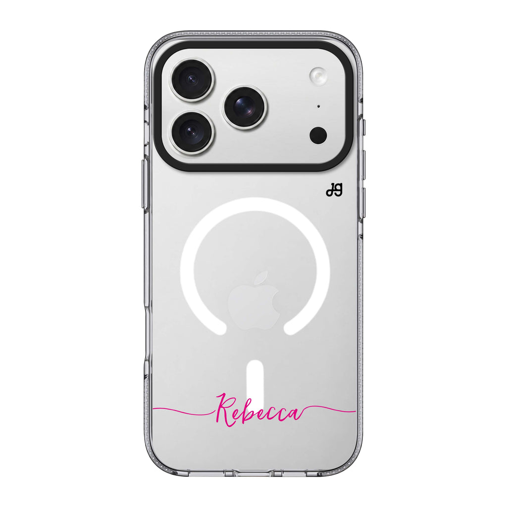 Initial handwritten Ultra Clear Case