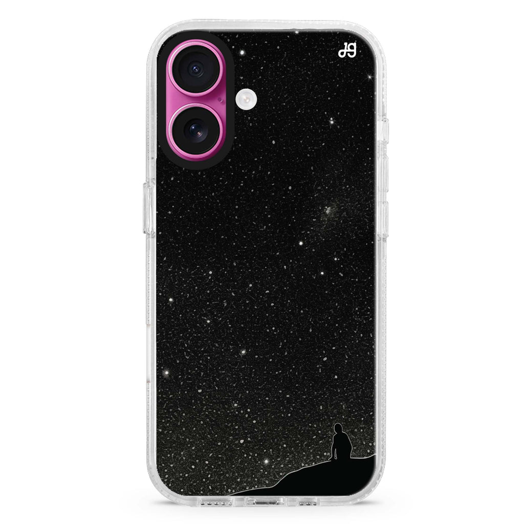 Starlit Wonder MagSafe Compatible iPhone 16 Ultra Clear Case - Personalized and Stylish Protection
