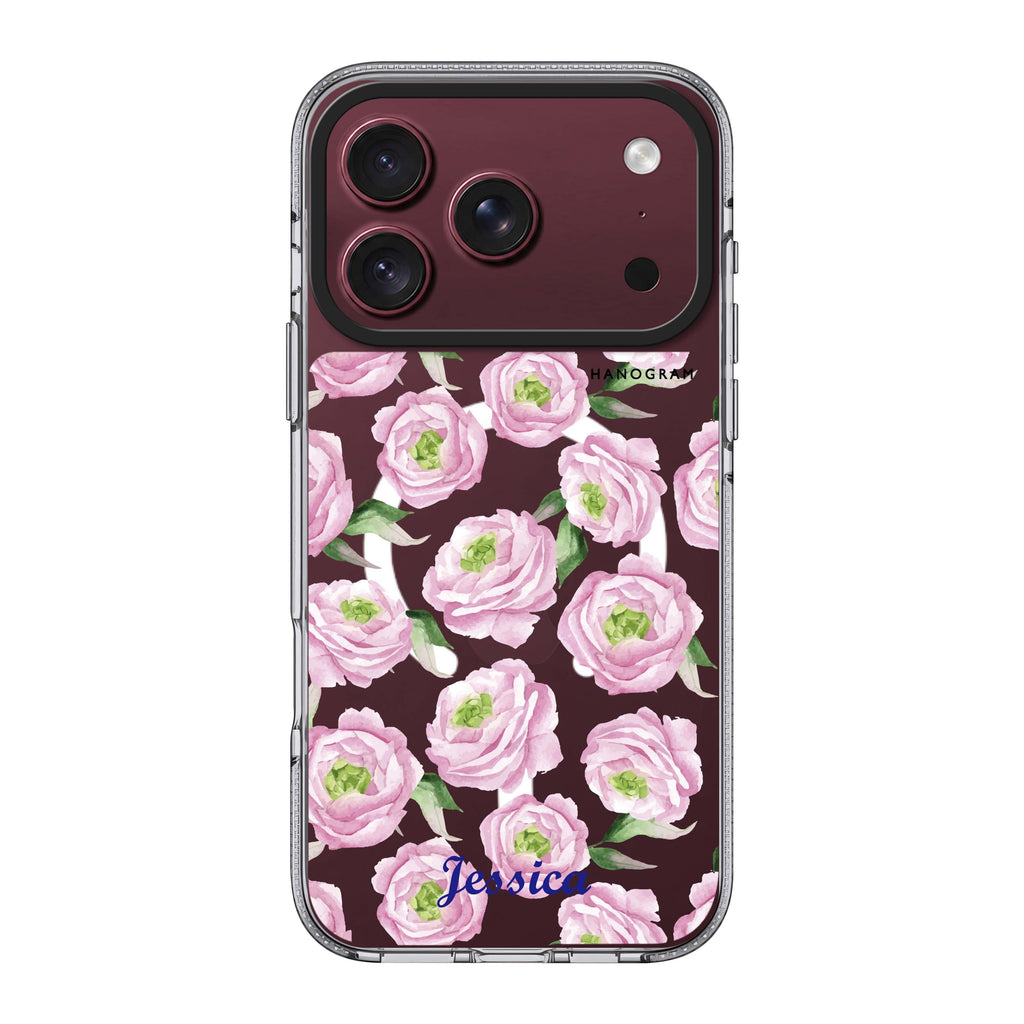 Watercolor pink floral Ultra Clear Case