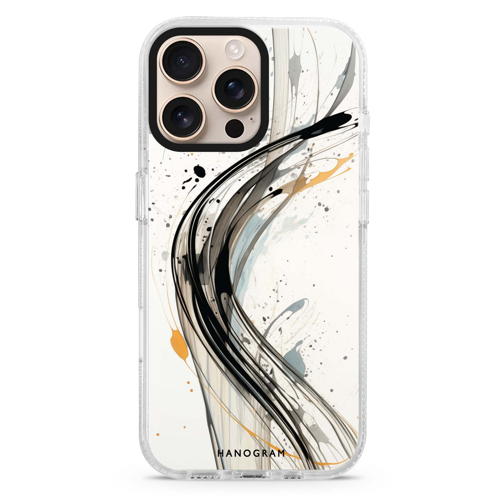 Streak Elegance iPhone 16 Pro & 16 Pro Max Case - Personalized and Stylish Protection