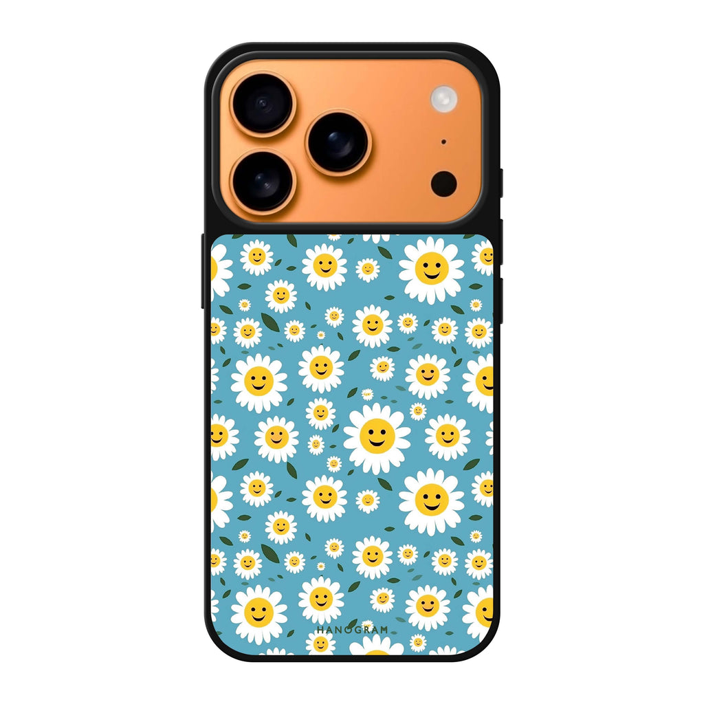 Daisy Disco flower floral iPhone 17 Pro Max mirror case