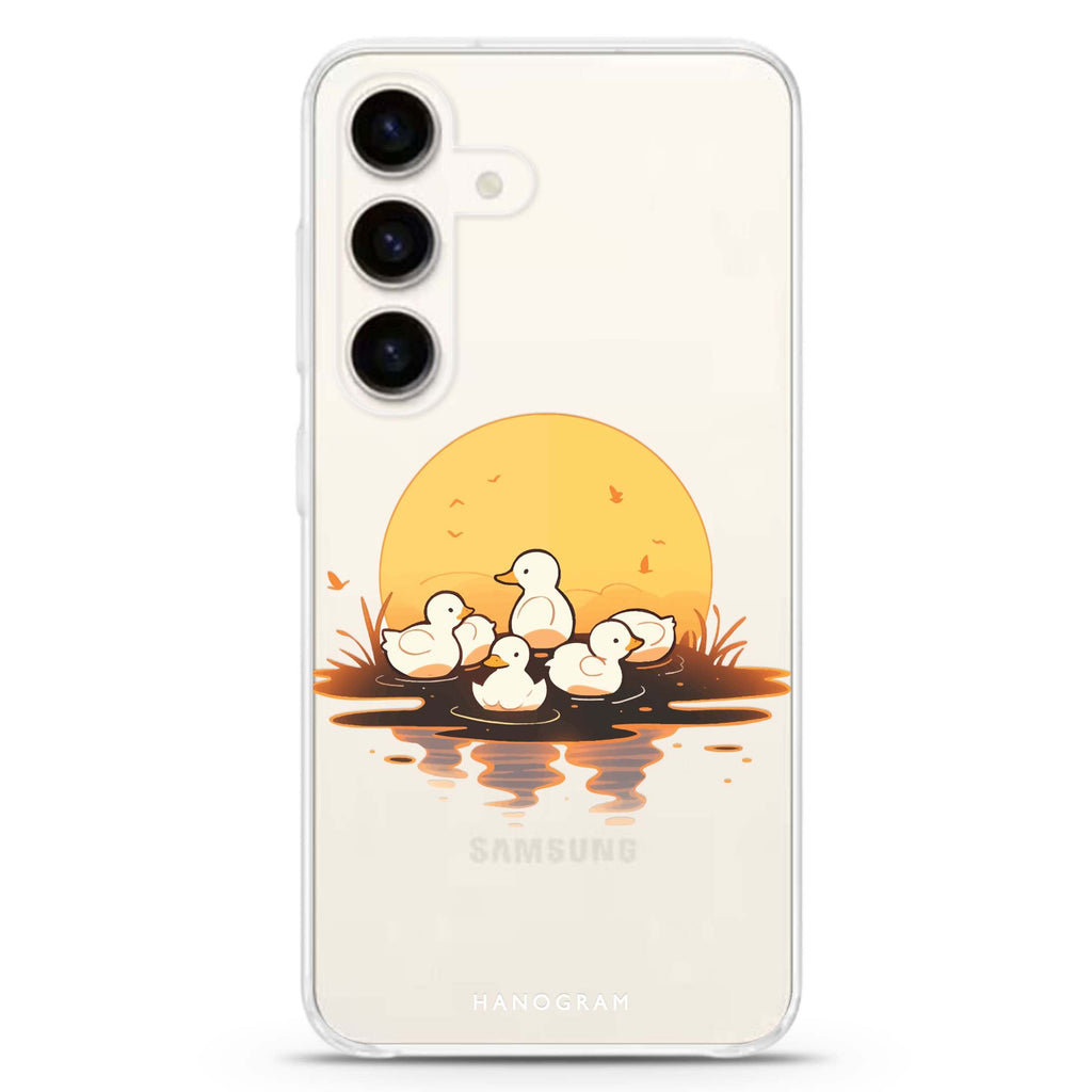 Dawn Duck Drift Samsung Galaxy Ultra Clear Case