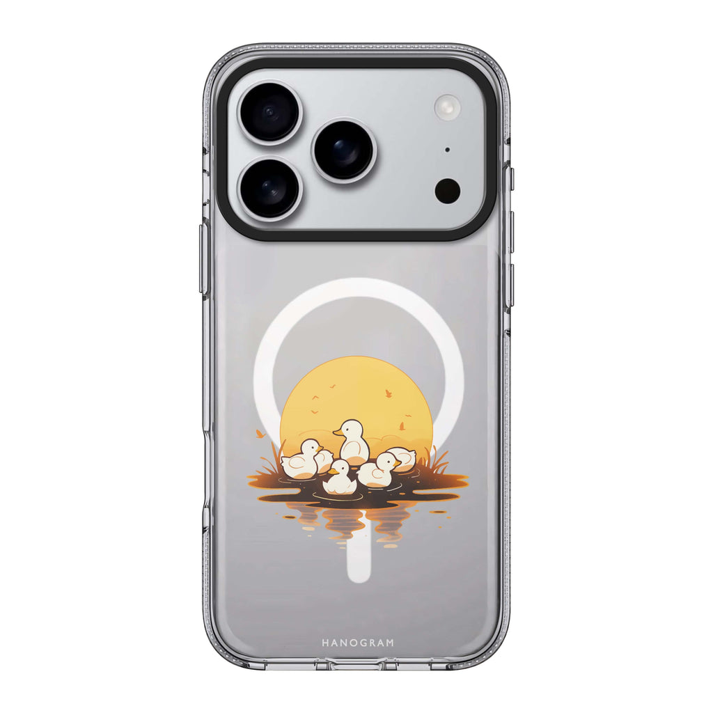 Dawn Duck Drift bird animal nature iPhone 17 Pro Max ultra clear case