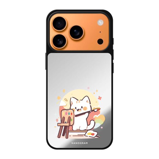 Feline Masterwork cat animal iPhone 17 Pro Max mirror case