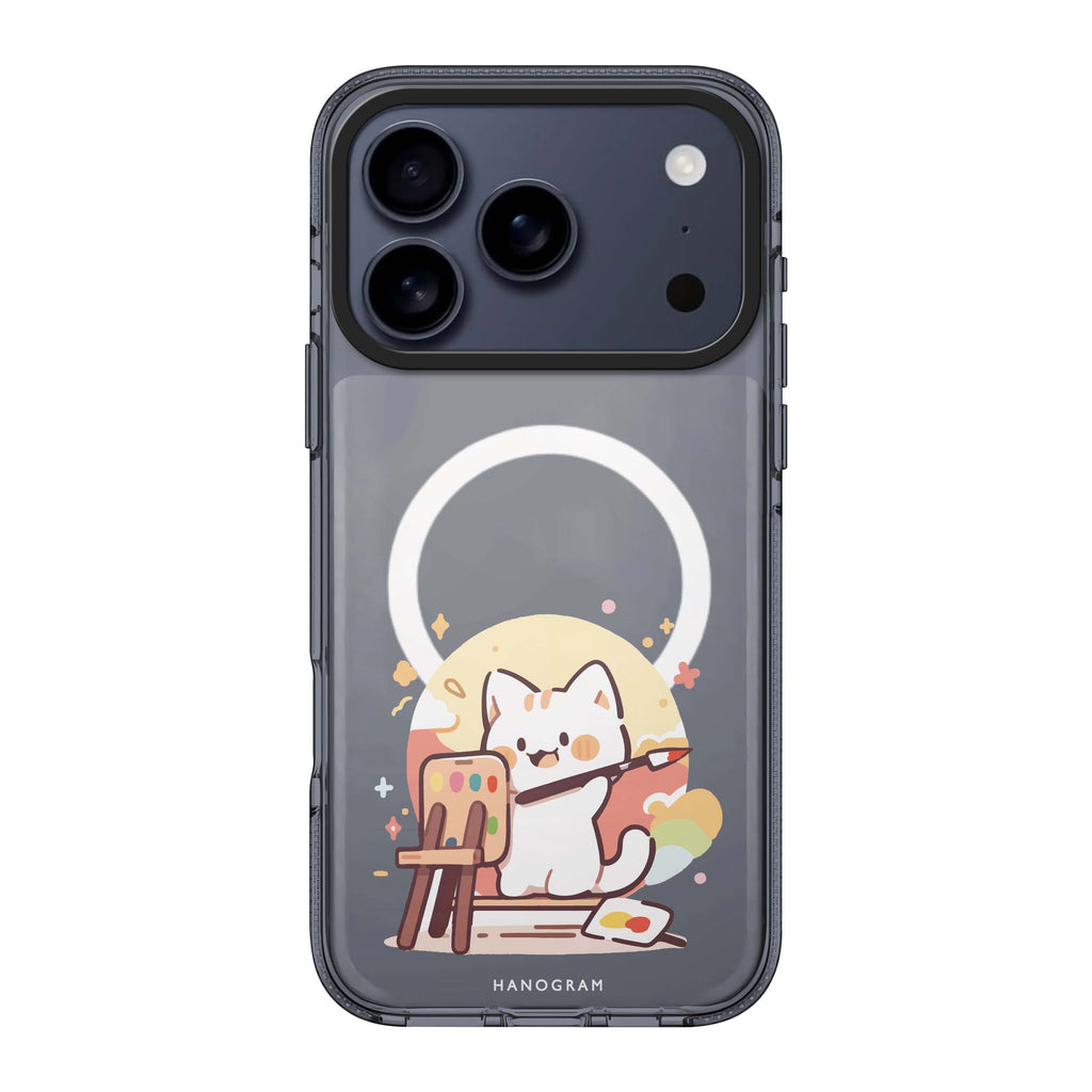 Feline Masterwork cat animal iPhone 17 Pro Max ultra clear case