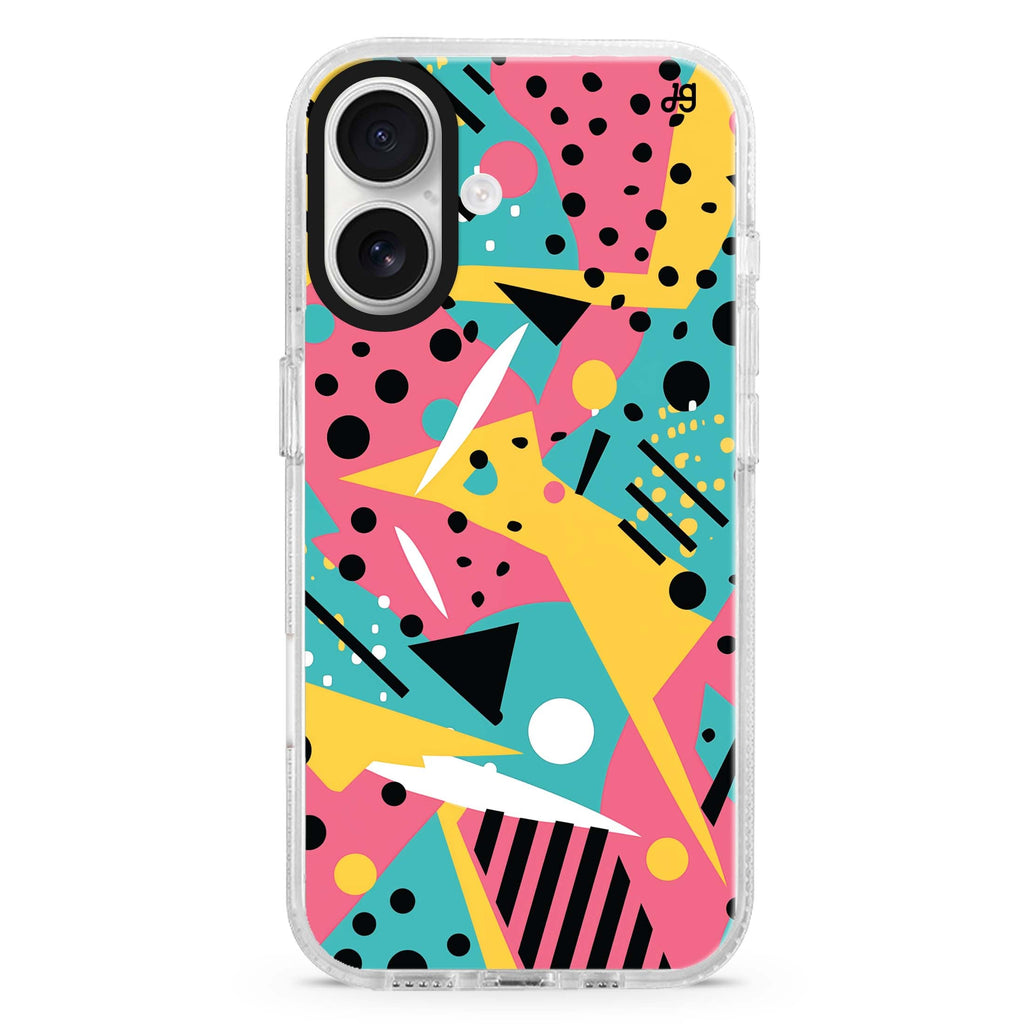 Pop Pastels MagSafe Compatible iPhone 16 Ultra Clear Case - Personalized and Stylish Protection