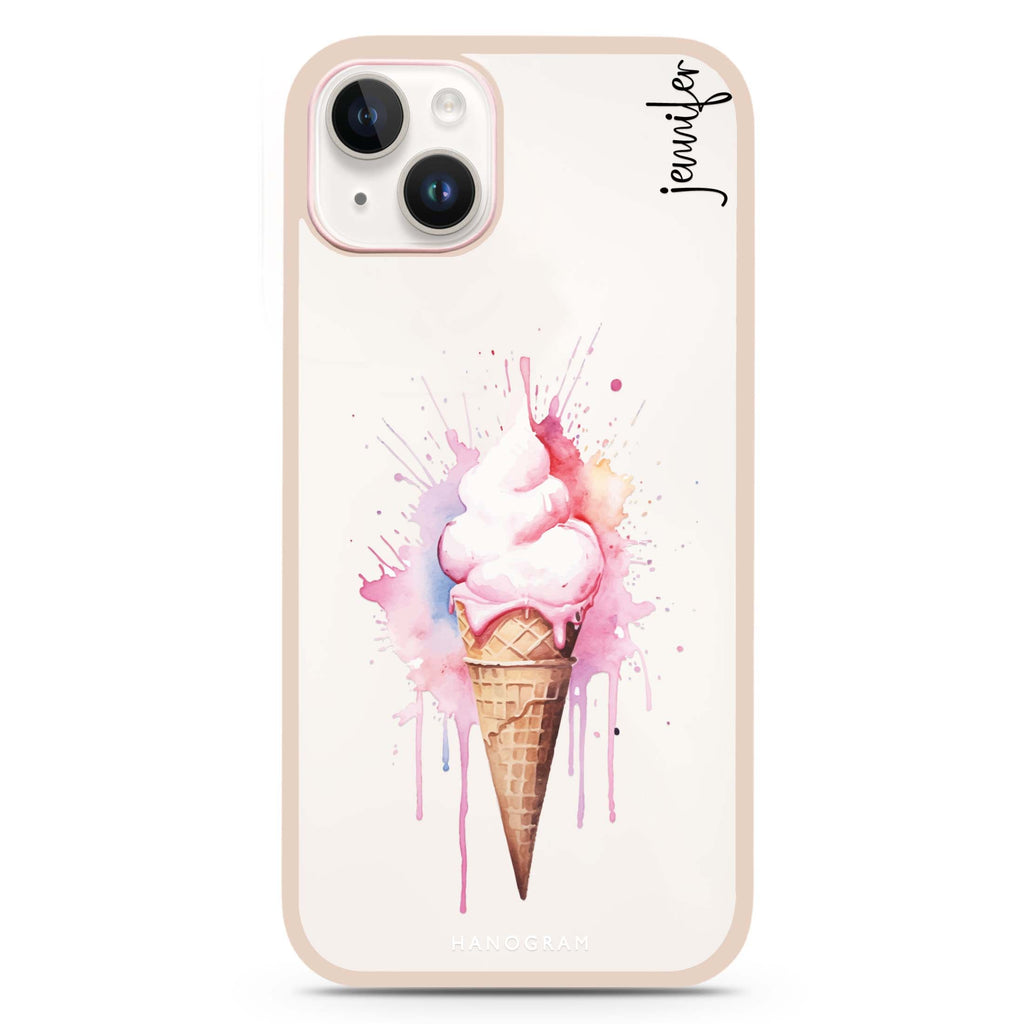 Sweet Swirls iPhone 15 Impact Guard Bumper Case