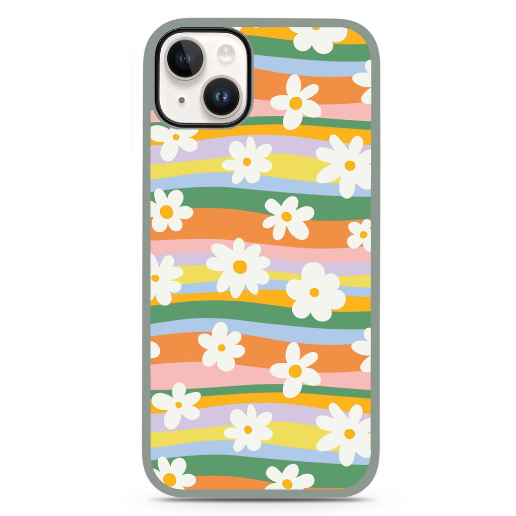 Flowers iPhone 15 Plus Impact Guard Bumper Case
