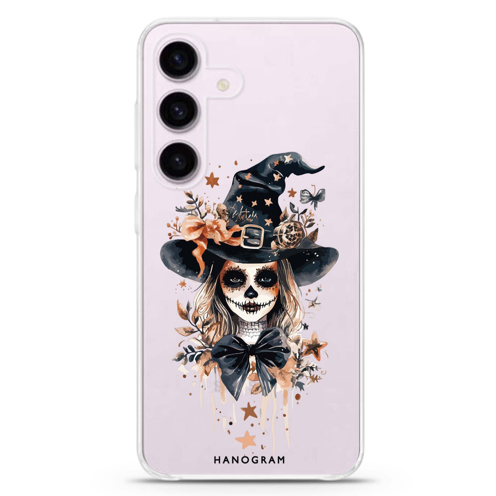 Enchanted Ribbon Night Samsung Galaxy Ultra Clear Case