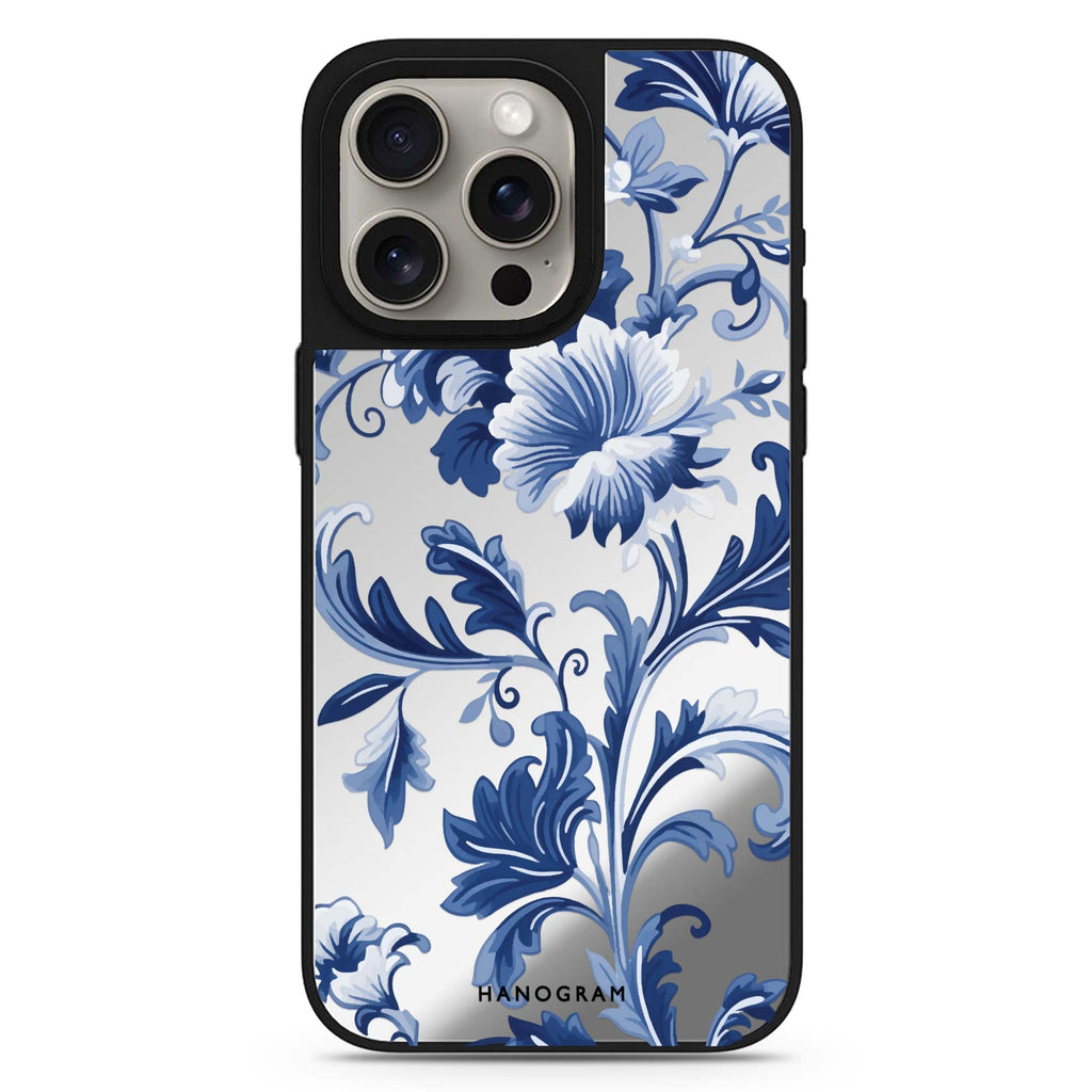 Sky Botanica MagSafe compatible mirror case for iPhone 16/15/14 Pro Max and Pro, main view