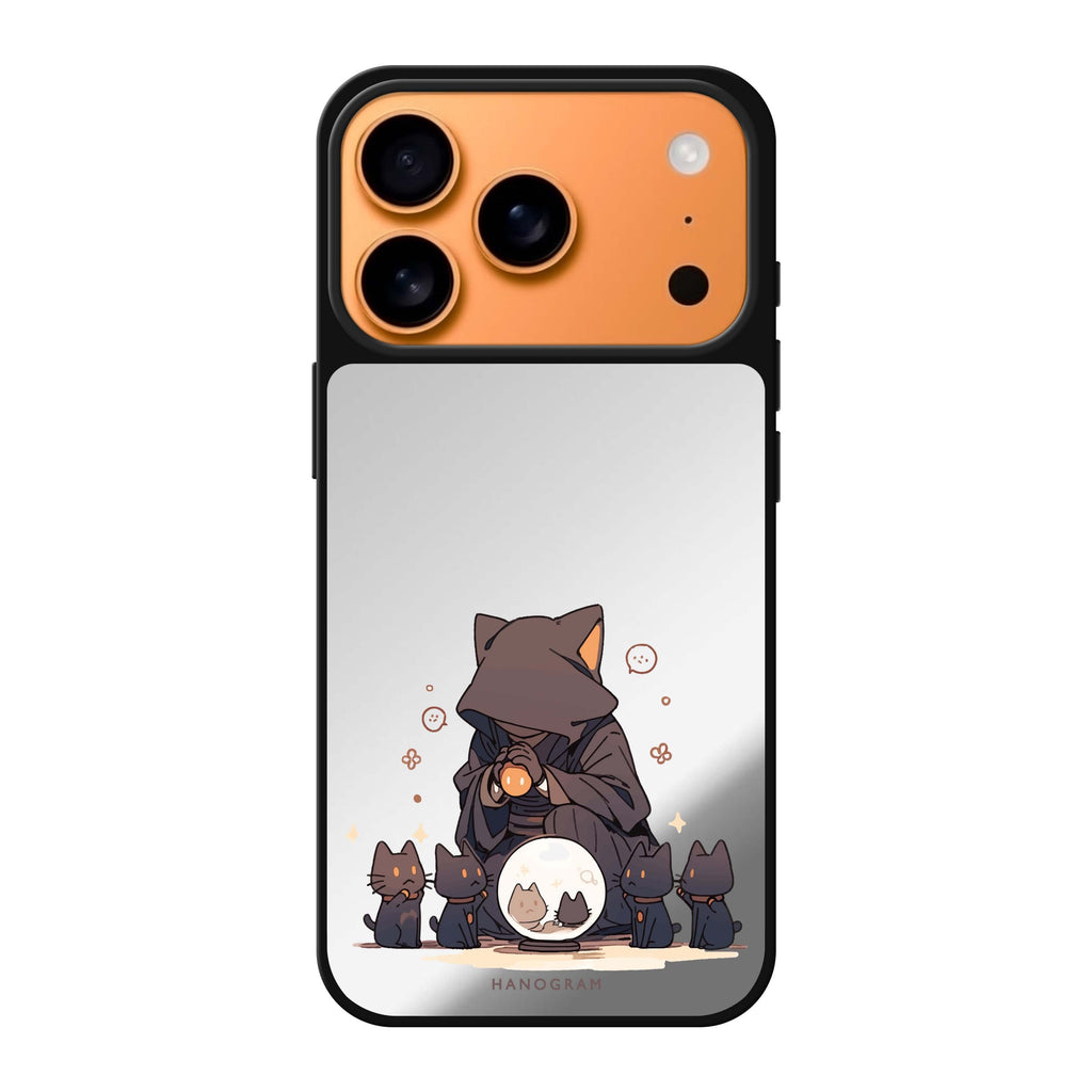 Seer Cat Charm cat animal iPhone 17 Pro Max mirror case