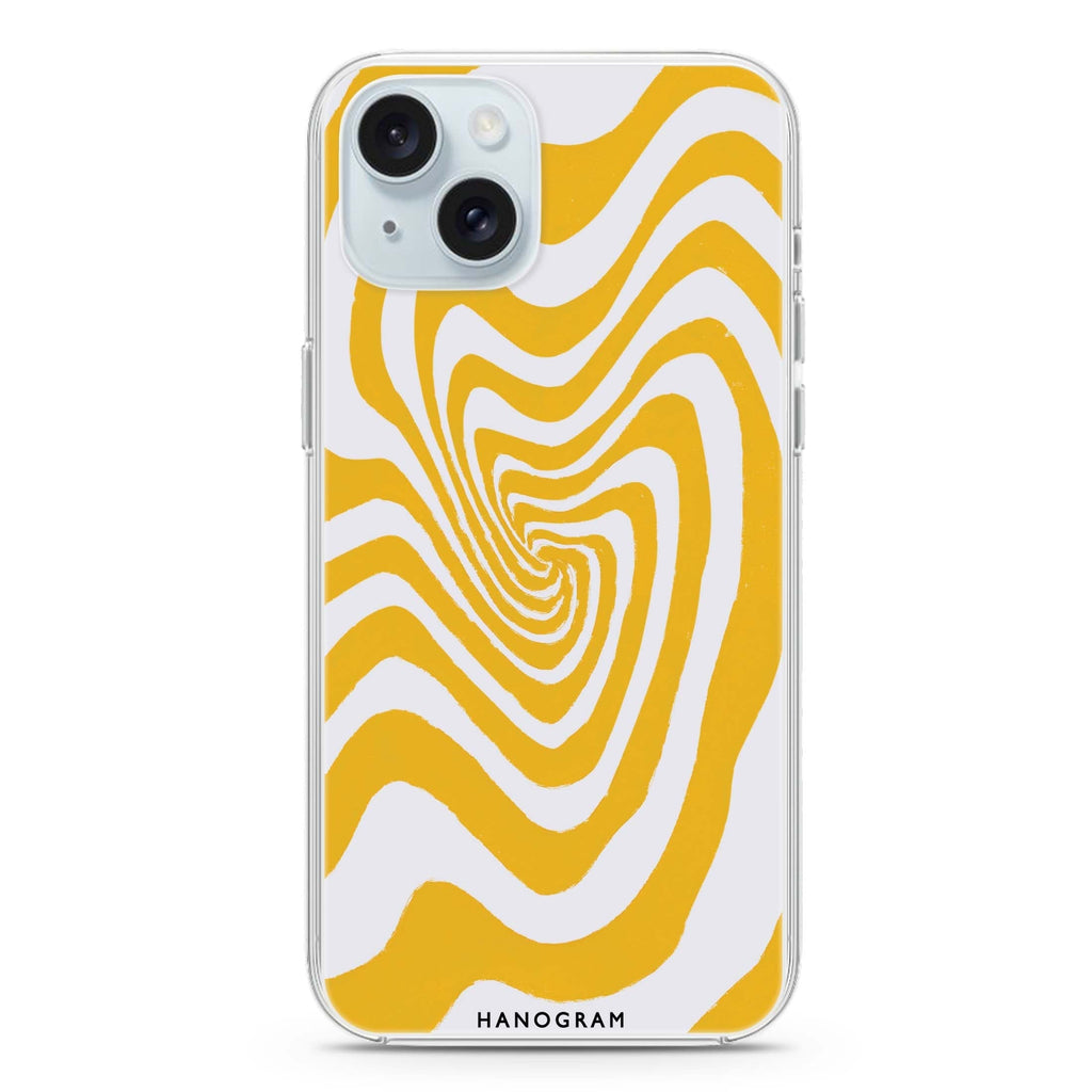Abstract Paint Pattern iPhone Ultra Clear Case