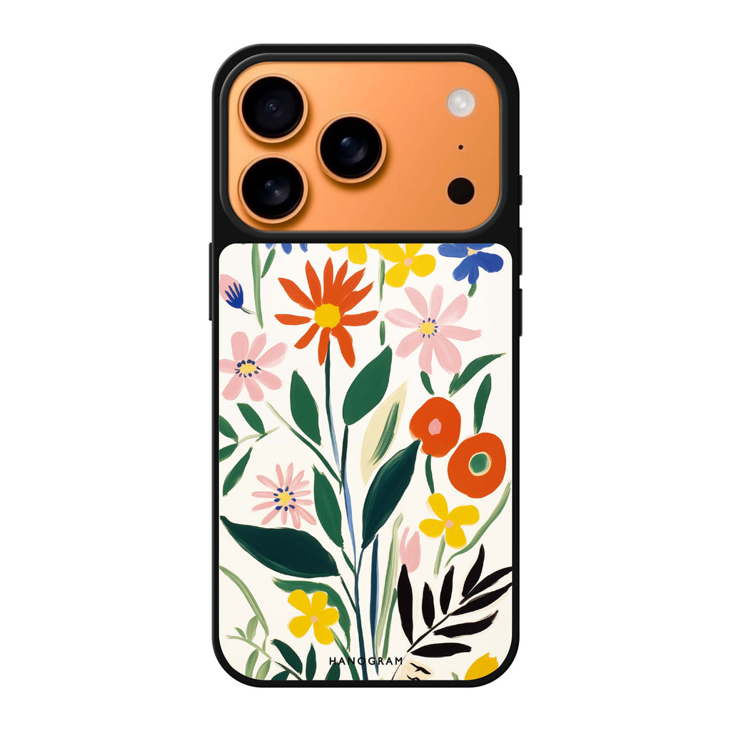 Floral Impressions spring flower floral iPhone 17 Pro Max mirror case