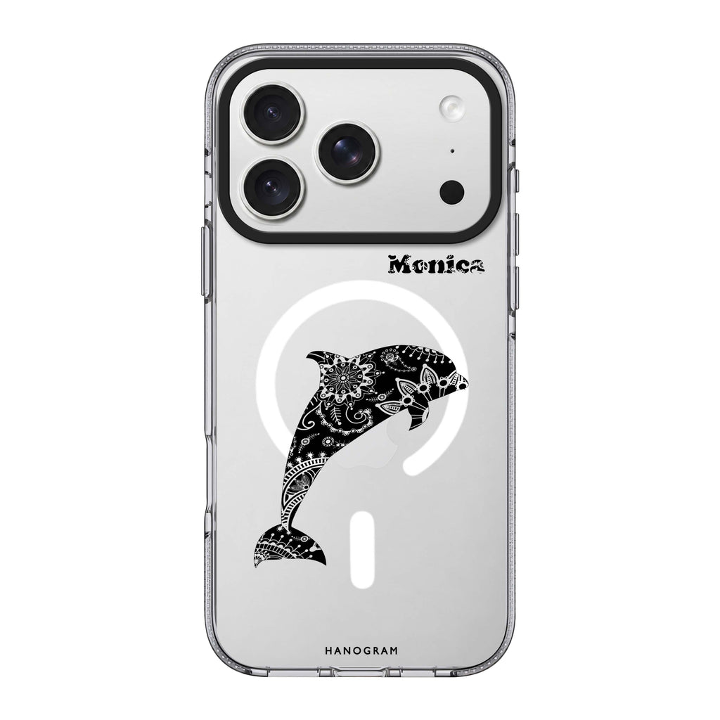 Mandala dolphin Ultra Clear Case