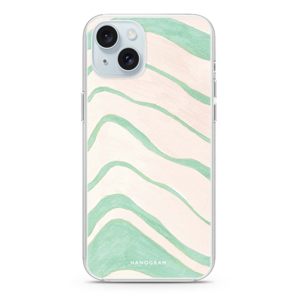Abstract Paint Pattern iPhone Ultra Clear Case